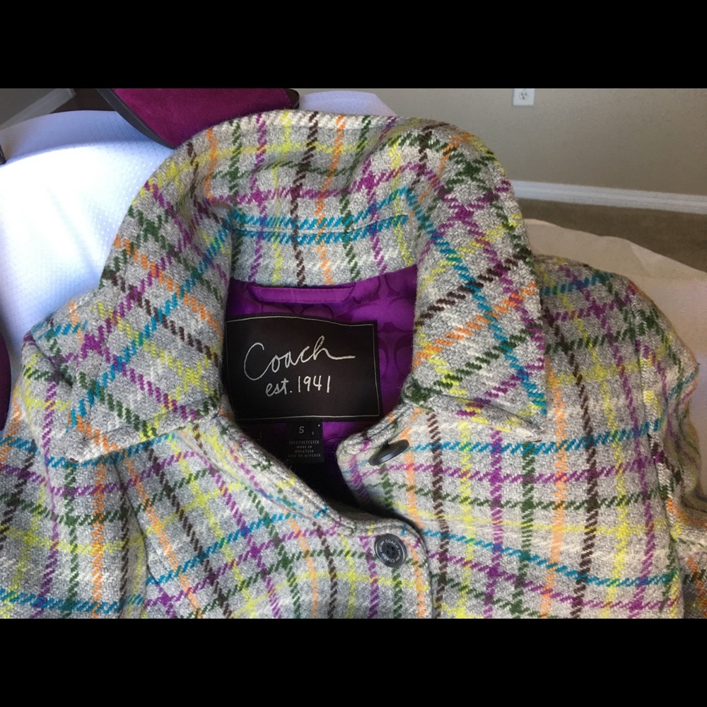 Women’s Coach Pea Coat.